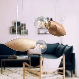 Kunstnerisk Individualitet Kreativ Kontrakt Restaurering Av Gamle Tremåter Bier Droplight-Lampe