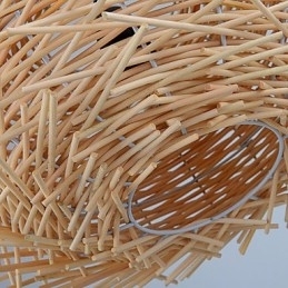 Lysekrone I Ministil, Lykt I Tre, Bambus