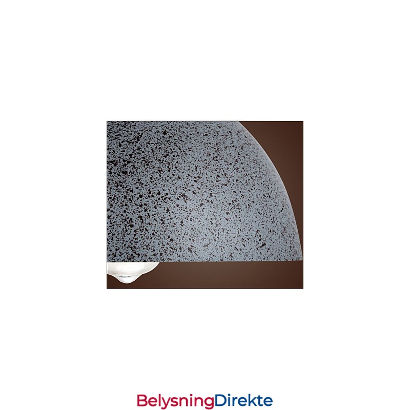 Vintage Metalldot-Anhengslampe Med Én Lyskilde