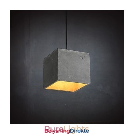 Moderne Og Kontraktsfestet Retro Sement Pendellampe