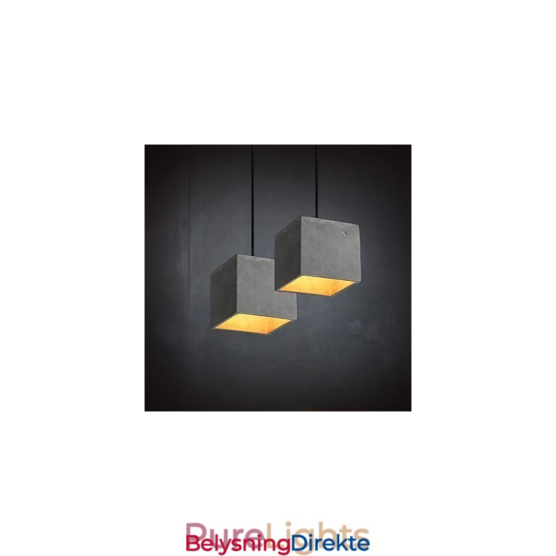 Moderne Og Kontraktsfestet Retro Sement Pendellampe