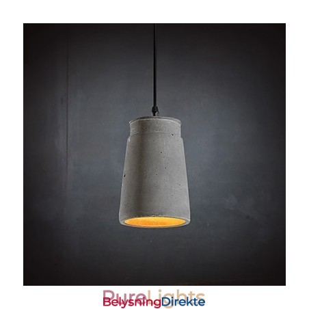 Moderne Og Kontraktsfestet Retro Sement Pendellampe