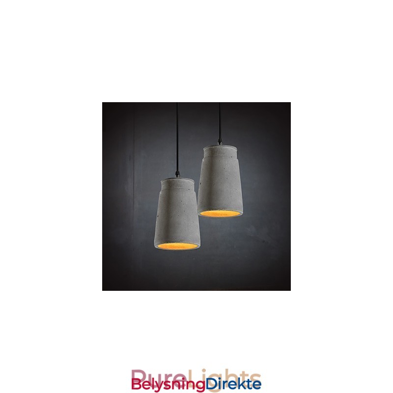 Moderne Og Kontraktsfestet Retro Sement Pendellampe