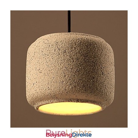 Nordisk Kreativ Kunst Fargesand Keramisk Lysekronelampe