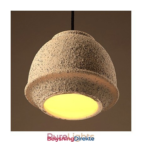 Nordisk Kreativ Kunst Fargesand Keramisk Lysekronelampe