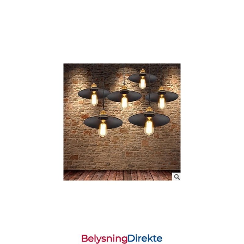 Den Amerikanske Minimalistiske Retro 1 Jernlysekronen