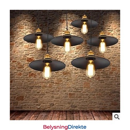 Den Amerikanske Minimalistiske Retro 1 Jernlysekronen