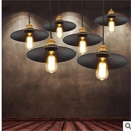 Den Amerikanske Minimalistiske Retro 1 Jernlysekronen