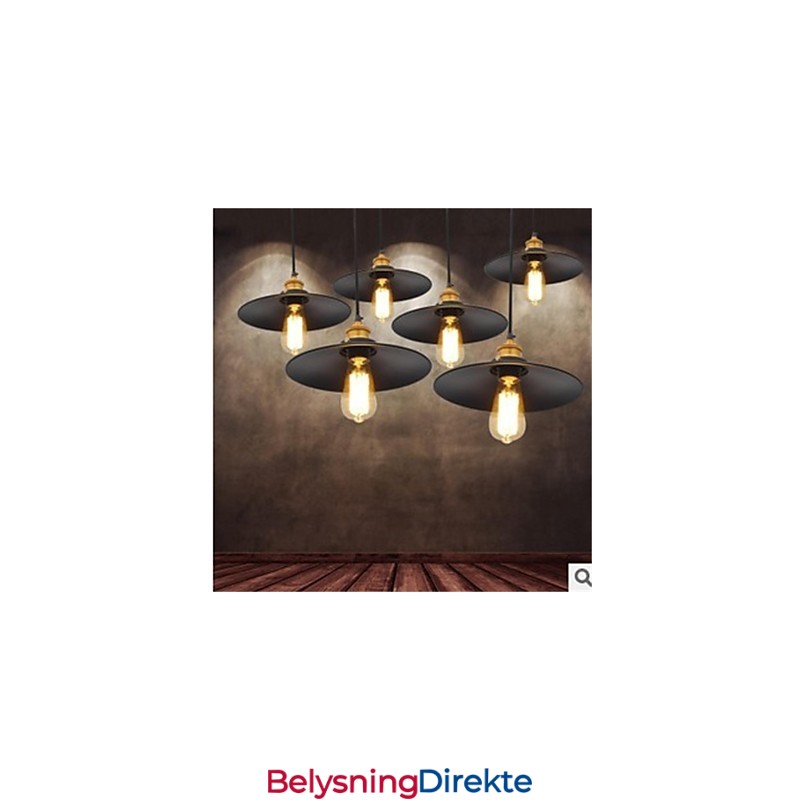 Den Amerikanske Minimalistiske Retro 1 Jernlysekronen