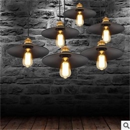 Den Amerikanske Minimalistiske Retro 1 Jernlysekronen