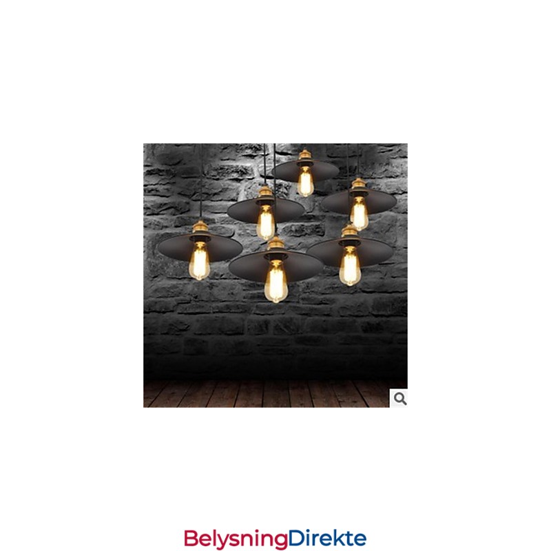 Den Amerikanske Minimalistiske Retro 1 Jernlysekronen