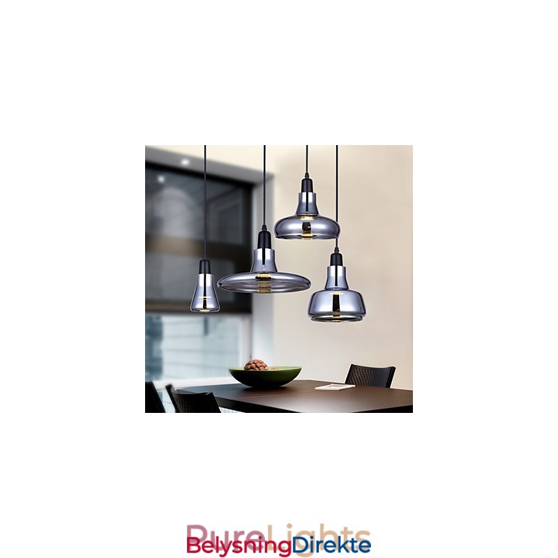 Europeisk Kontraktsfestet Kreativ Nordisk Design Skyggeglass Lysekronelampe