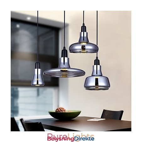 Europeisk Kontraktsfestet Kreativ Nordisk Design Skyggeglass Lysekronelampe