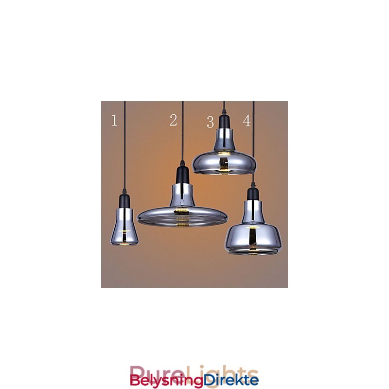 Europeisk Kontraktsfestet Kreativ Nordisk Design Skyggeglass Lysekronelampe