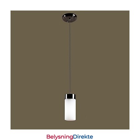 Moderne Og Moderne Anhengslampe I Galvanisert Metall