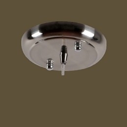 Moderne Og Moderne Anhengslampe I Galvanisert Metall