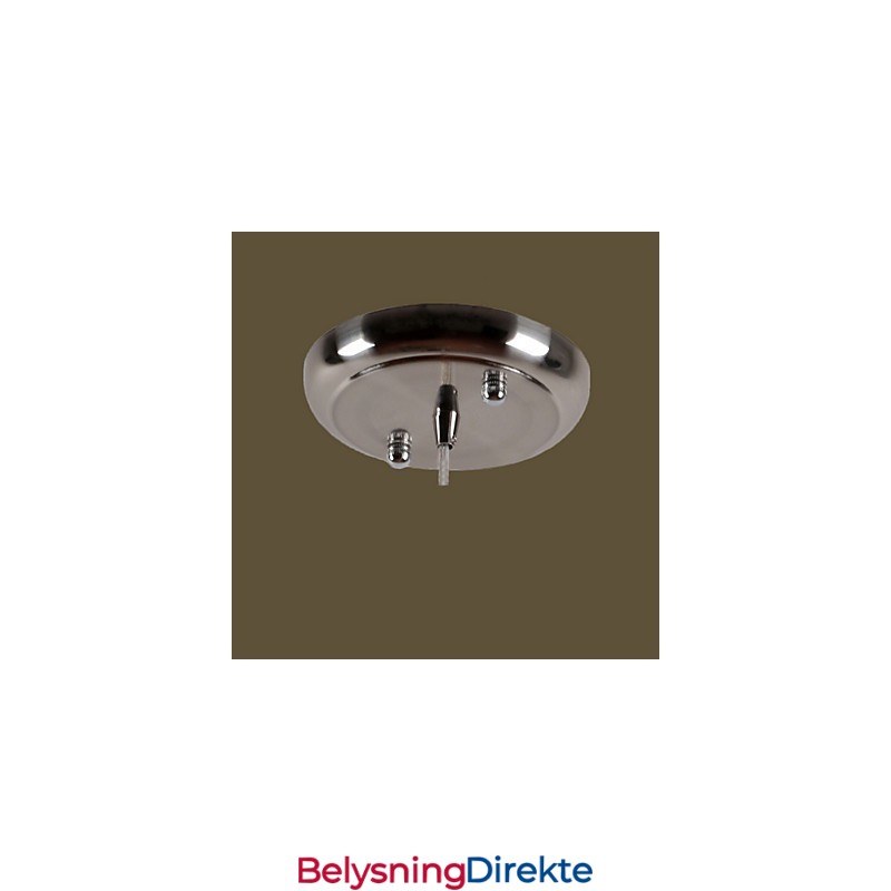 Moderne Og Moderne Anhengslampe I Galvanisert Metall