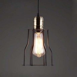 Amerikansk Industriell Vintage Kafébuffet Ideer Smijerns Bur Pendellampe Sittende