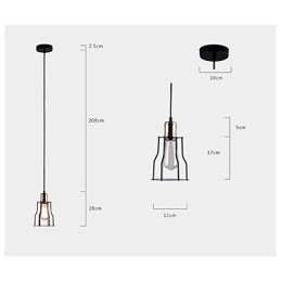 Amerikansk Industriell Vintage Kafébuffet Ideer Smijerns Bur Pendellampe Sittende