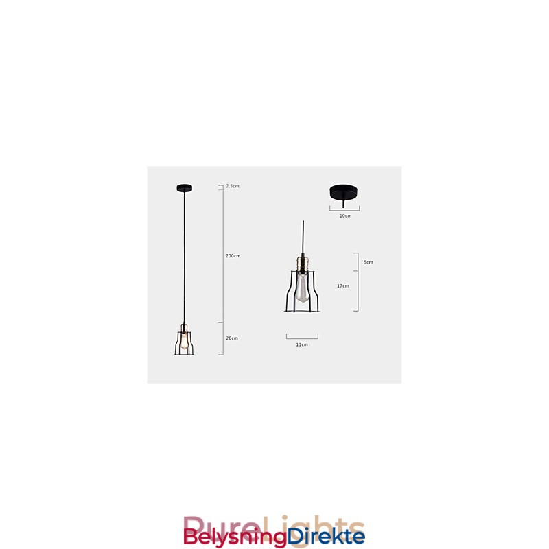 Amerikansk Industriell Vintage Kafébuffet Ideer Smijerns Bur Pendellampe Sittende