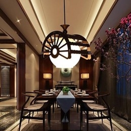 Moderne Retrostil Fra Antikken For Klassisk Belysning Av Trelysekrone