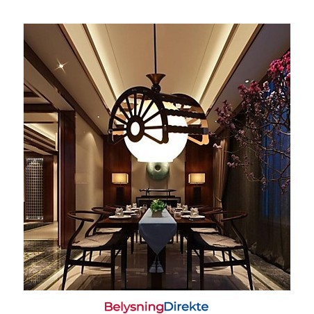 Moderne Retrostil Fra Antikken For Klassisk Belysning Av Trelysekrone