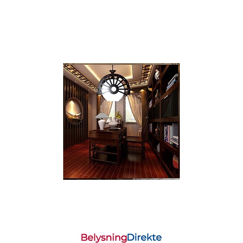 Moderne Retrostil Fra Antikken For Klassisk Belysning Av Trelysekrone