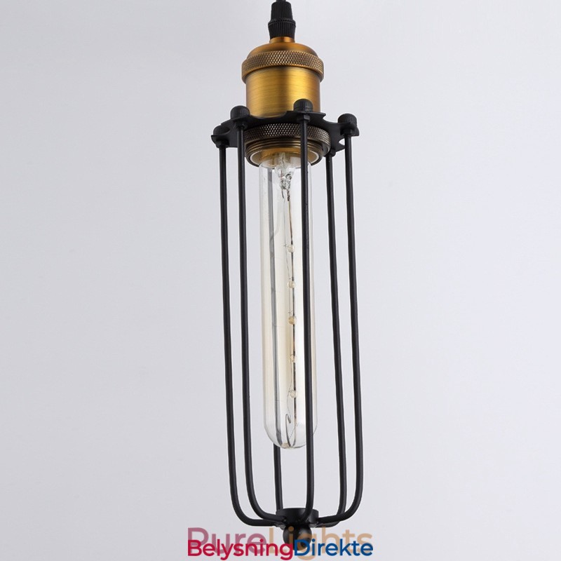 Linje Landlig Industriell Stil Kreativ Gladiator Restaurerende Gamle Metoder Enkelthodet Pendellampe