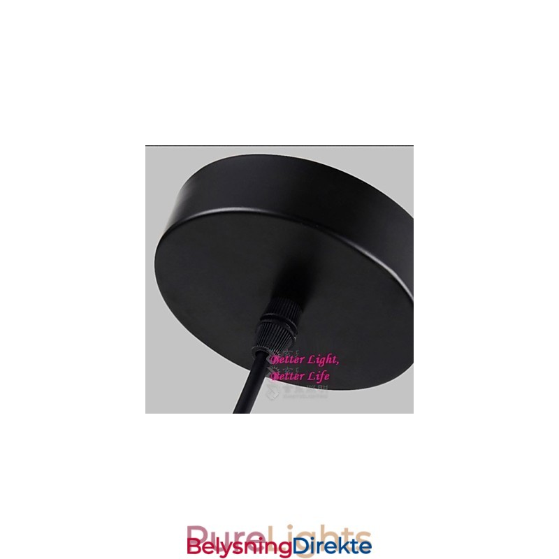 Vintage Taulaget Pendellampe Med Én Lyskilde