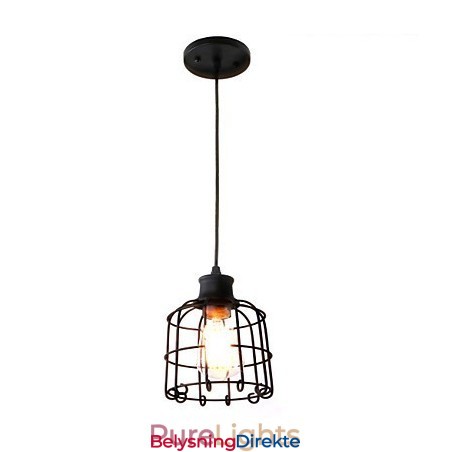 Pendellamper I Ministil, Rustikk Hyttestil, Retro, Landlig Garasje, Metall