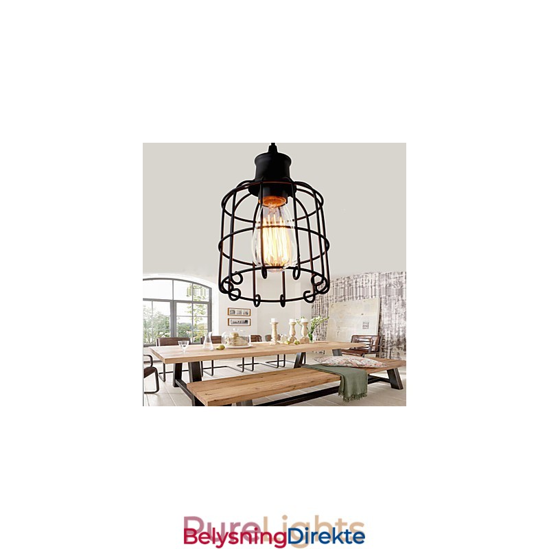 Pendellamper I Ministil, Rustikk Hyttestil, Retro, Landlig Garasje, Metall