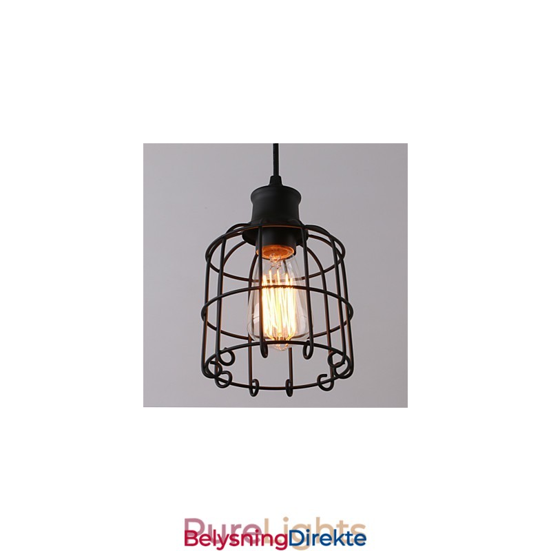 Pendellamper I Ministil, Rustikk Hyttestil, Retro, Landlig Garasje, Metall