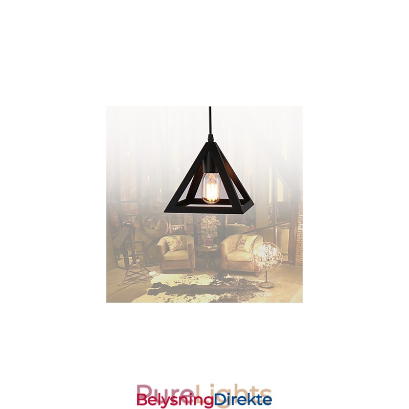 Pendellamper Ministil Tradisjonell Klassisk Rustikk Hytte Vintage Landlig Garasje Metall