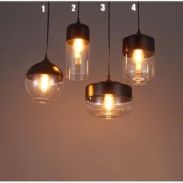 Nordic Creative Stair Shops Kunstlysekrone I Smijern I Glass