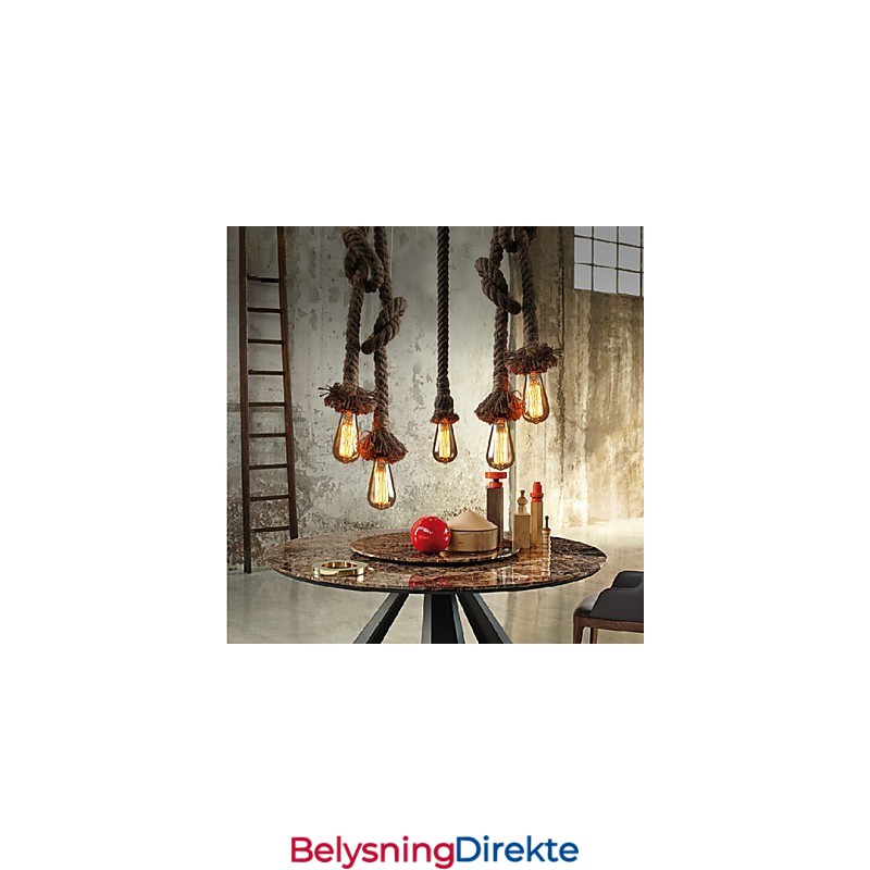 1 Lys Diy Kunst Hamptaulys Kreativ Hamptaulysekrone Lang 100 Cm Send 1 Pære