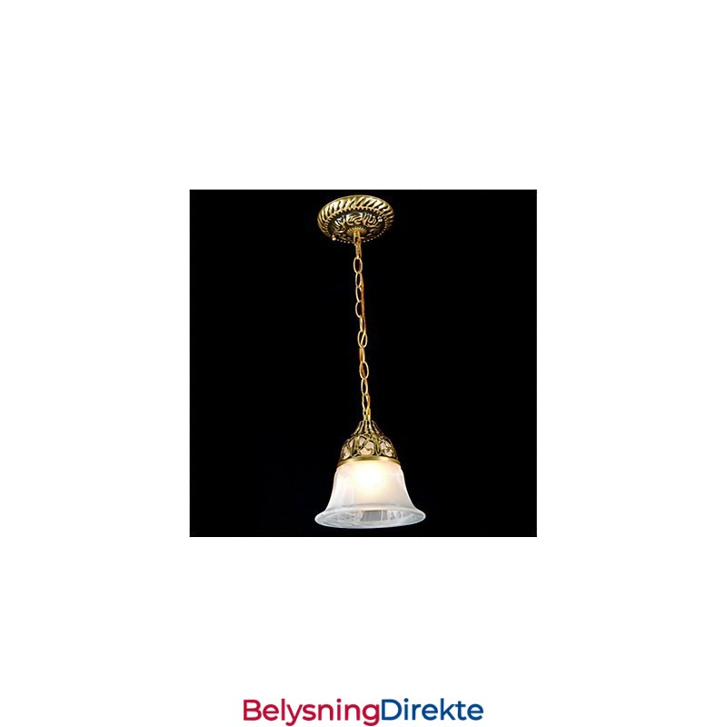 Tradisjonell Klassisk Vintage Retro Bronse Metall Pendellampe