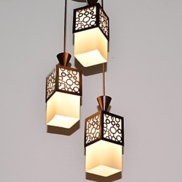 Amerikansk Landlig Woodiness Droplight-Lampe