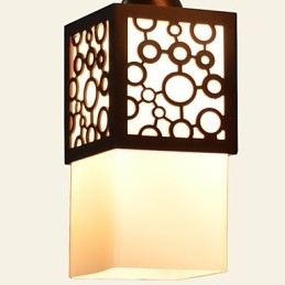 Amerikansk Landlig Woodiness Droplight-Lampe