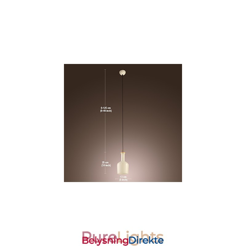 Moderne, Moderne Pendellampe I Ministil