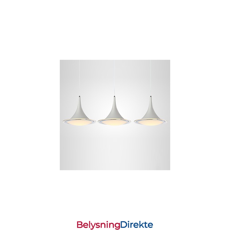 Trompet Anhengslampe Droplight Akryl Lysekrone