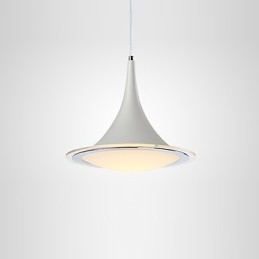 Trompet Anhengslampe Droplight Akryl Lysekrone