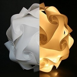 Gjør-Det-Selv Moderne Pendellampe Med Kule, 40 Cm