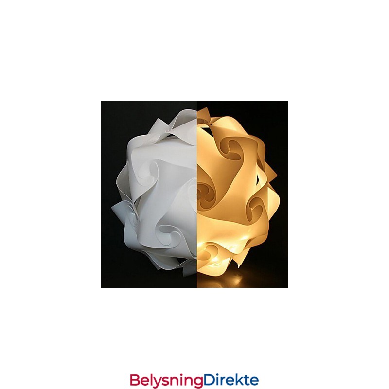 Gjør-Det-Selv Moderne Pendellampe Med Kule, 40 Cm