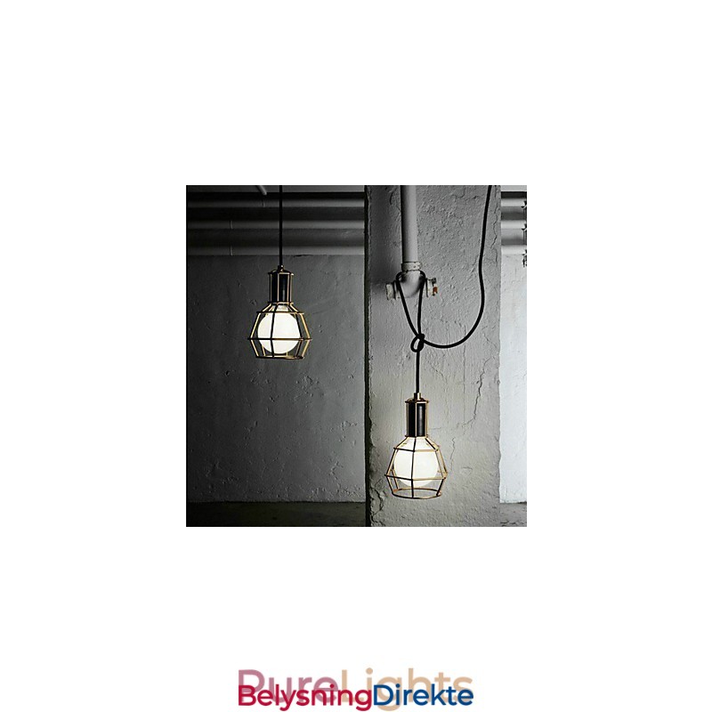 Landlig Galvanisert Metall Pendellampe For Garasje