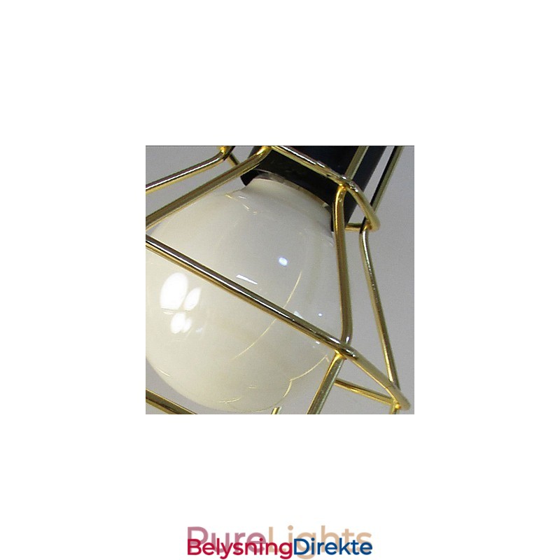 Landlig Galvanisert Metall Pendellampe For Garasje