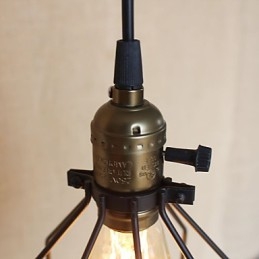 Amerikansk Landbruksindustri Kontraherte Enkelthode Av Kreativ Liten Kokeplate Jernlysekrone