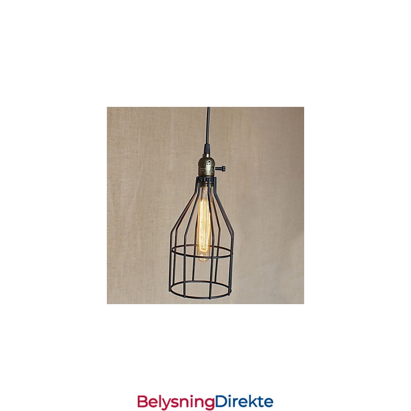 Americange Industriell Retro Liten Lysekrone