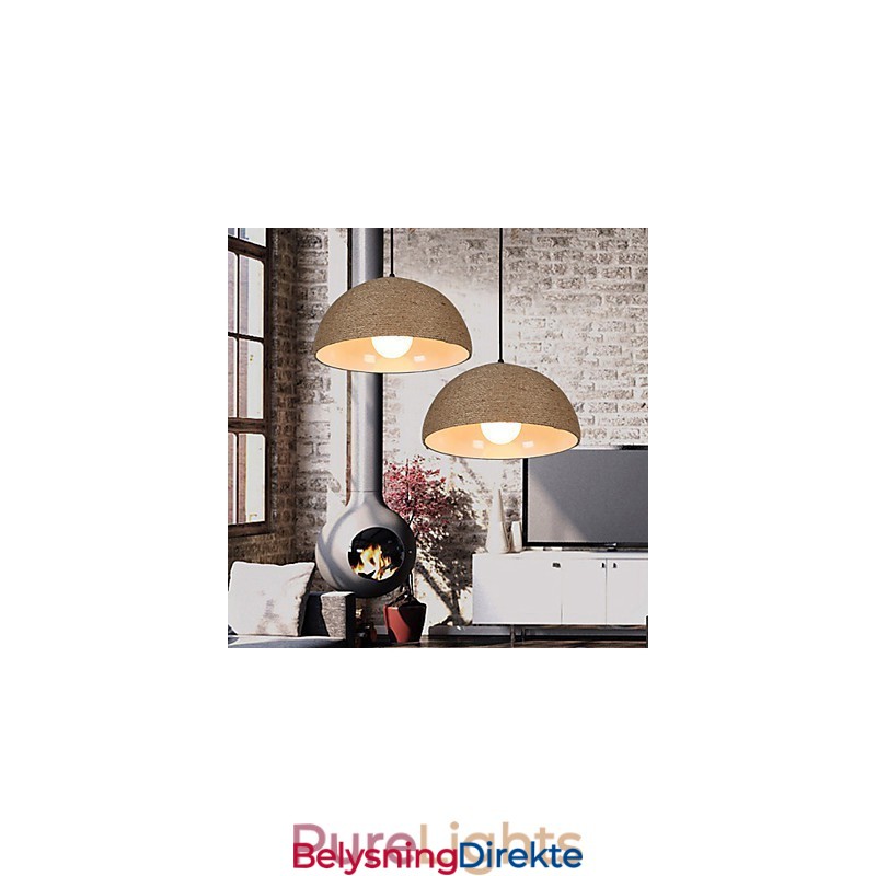 30*Gjenopprett Gamle Måter Den Nordiske Ideen Halvsirkelformet Skorstein Hånd Hamptau Droplight