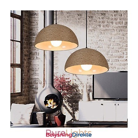 30*Gjenopprett Gamle Måter Den Nordiske Ideen Halvsirkelformet Skorstein Hånd Hamptau Droplight