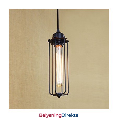 Rustikk Smijernslysekronelampe Pastoral Fløyte